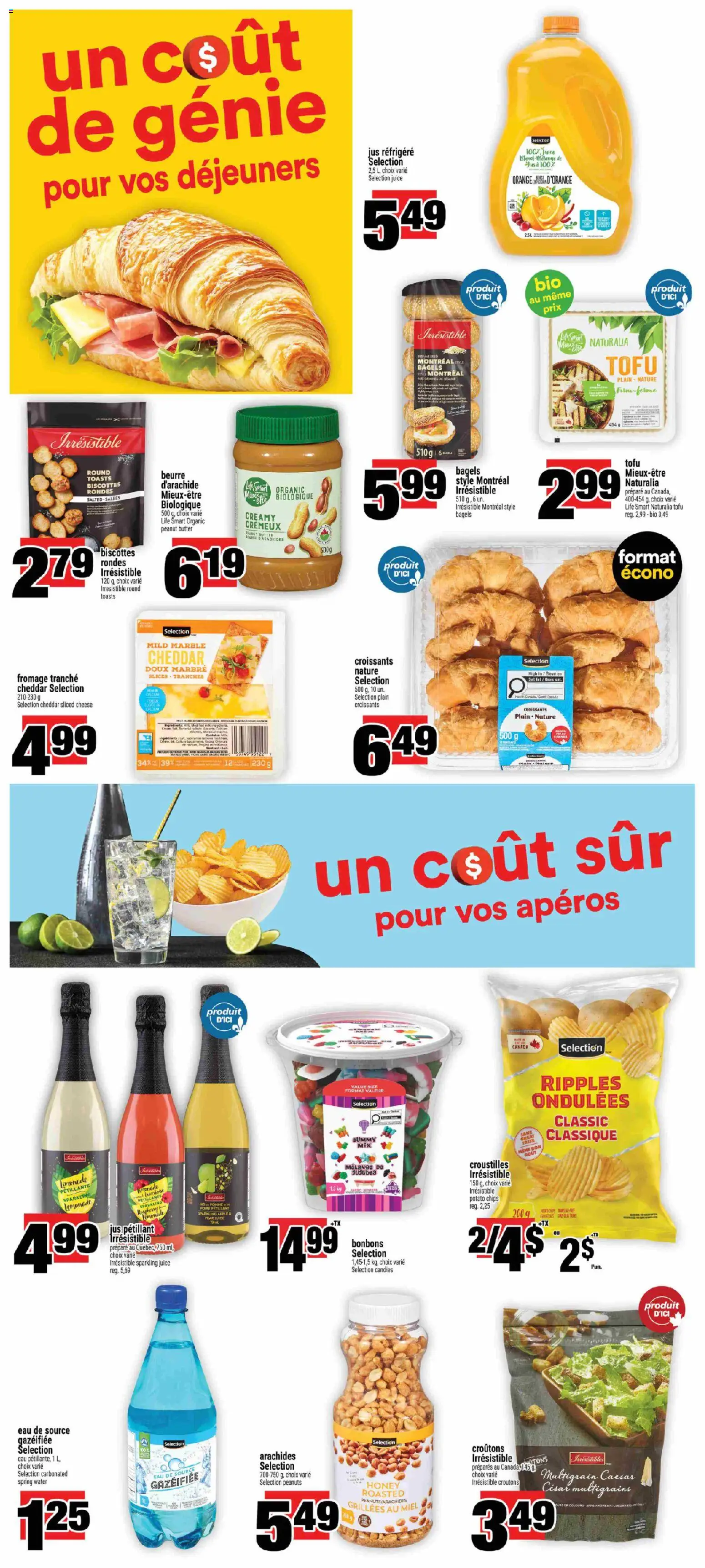 Super C flyer valid from Sep 10, 2026 | Page: 4 | Products: Toasts, Peanut butter, Honey, Cheese
