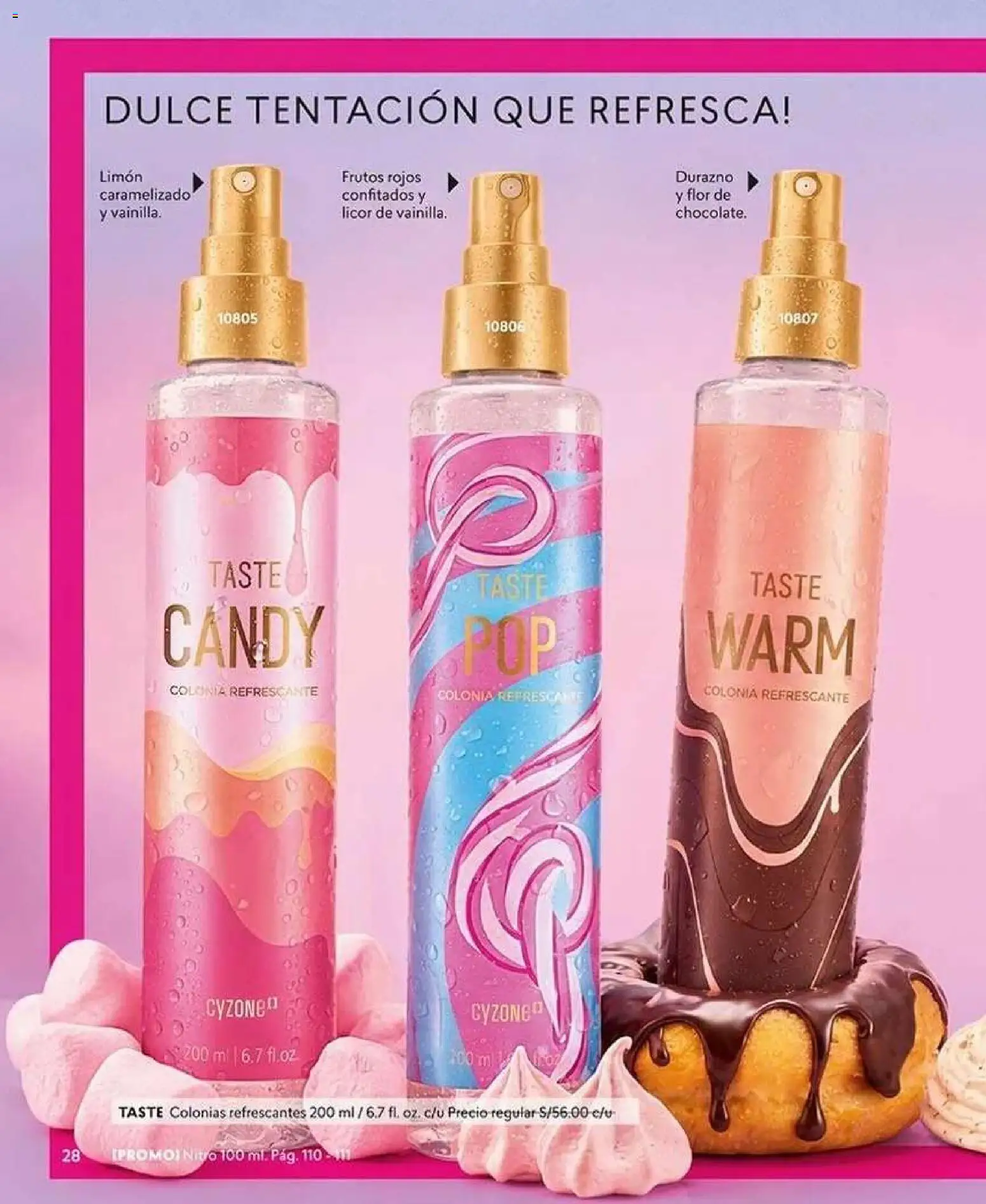 Catálogo CyZone válido desde 22/08/2026 | Página: 28 | Productos: Frutos rojos