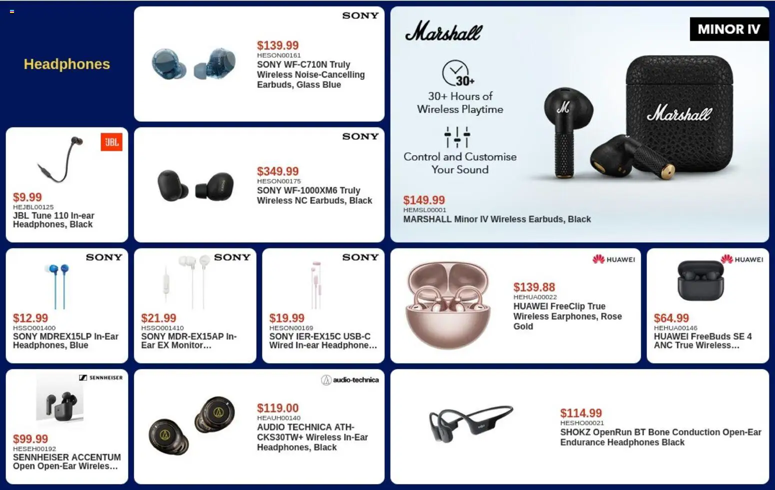Canada Computers flyer valid from 15.05.2026 | Page: 11 | Products: Monitor, Audio, Headphones