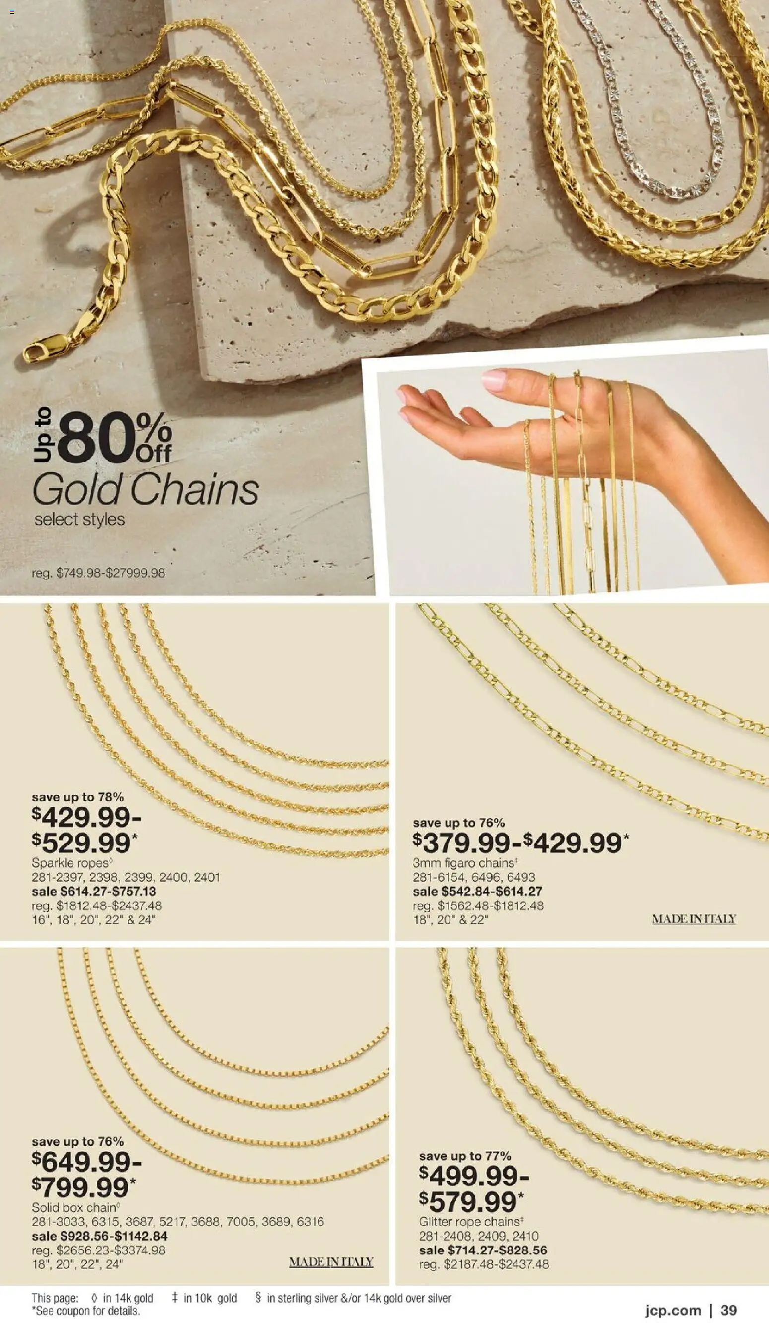 JCPenney Jewelry Sale - valid from 09/03/2026 | Page: 38 | Products: Box
