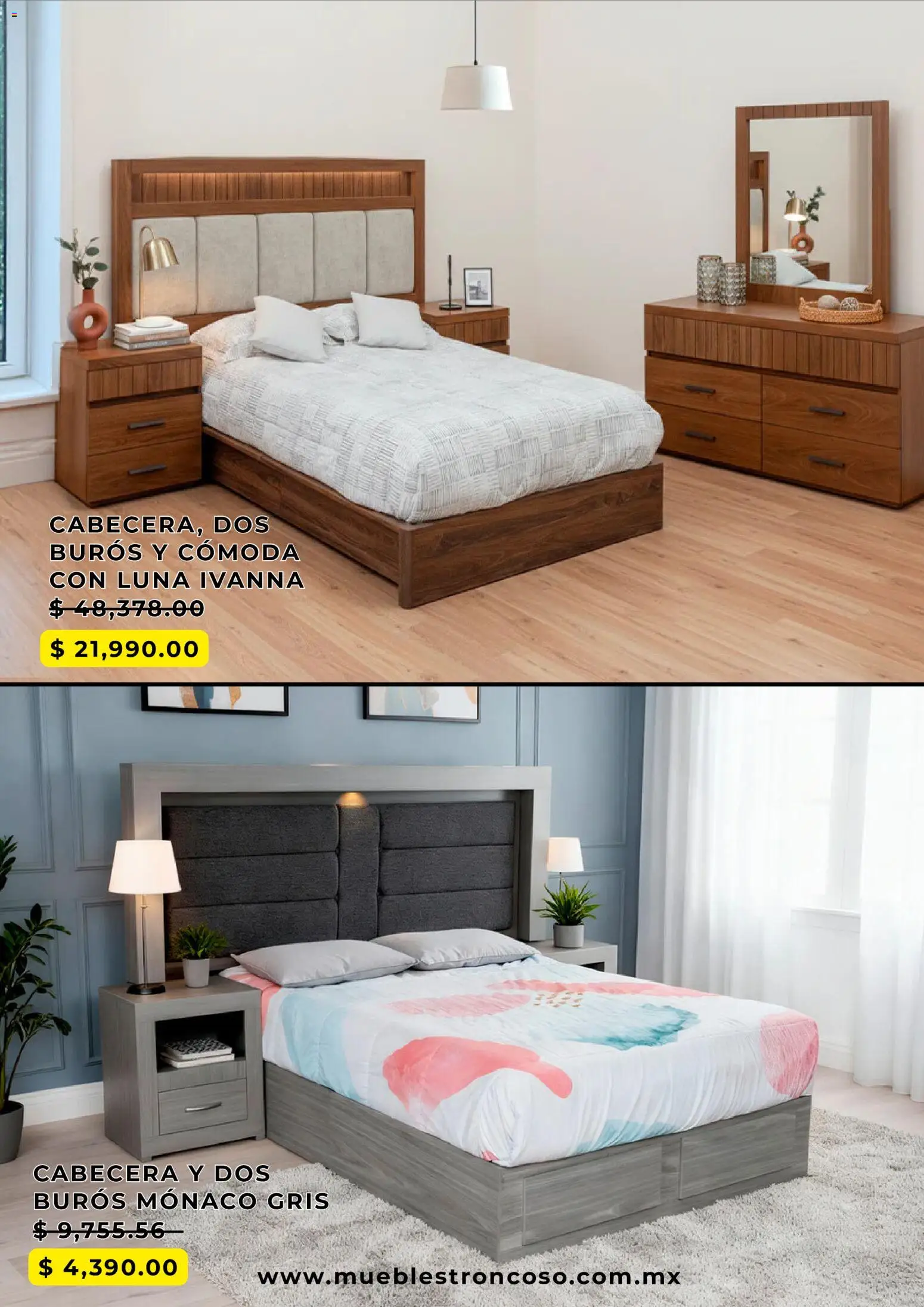 Nuevas ofertas de Muebles Troncoso válidas en toda la República Mexicana desde el 20.05.2026. ¡Encuentra las mejores ofertas en Muebles Troncoso Hot Sale! | Página: 3