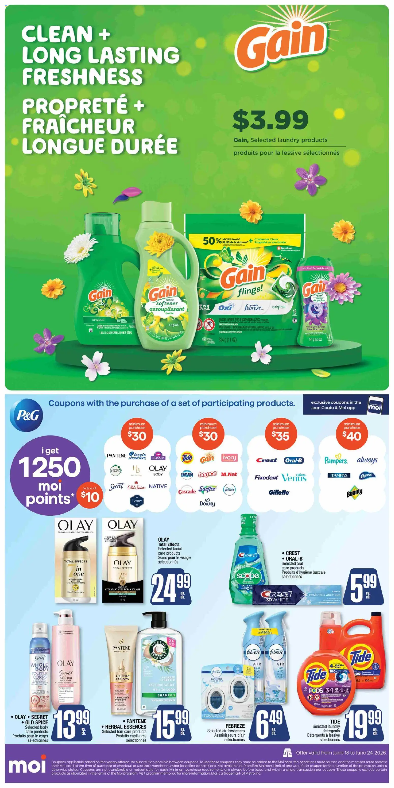 Jean Coutu flyer valid from 18.06.2026 | Page: 14 | Products: PC, Shampoo, Body wash