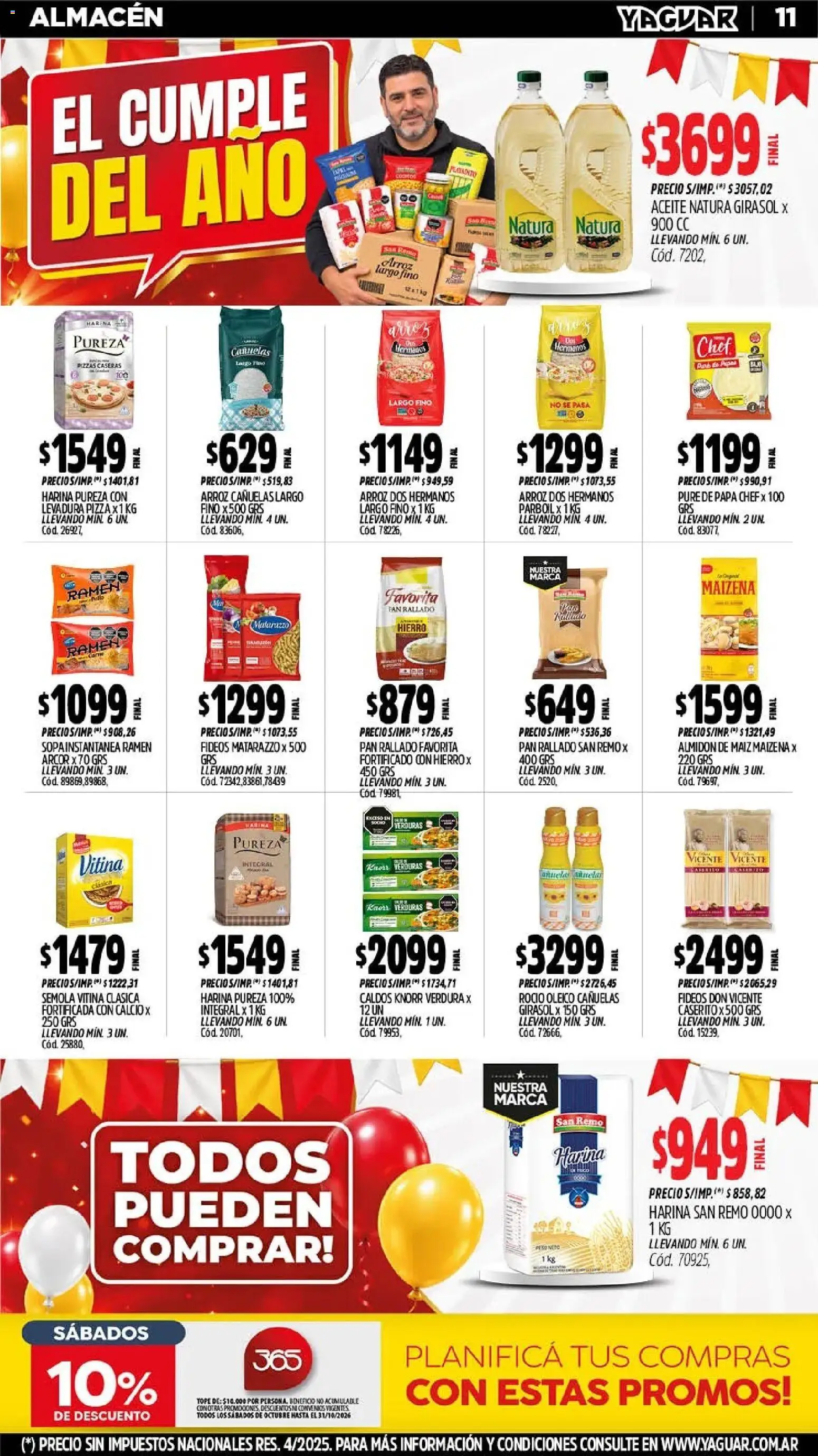 Yaguar - Oferta Semanal Mendoza │ válido desde el 19/10/2026 | Página: 13