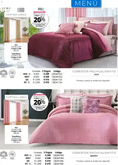 Vista previa de Colchas Concord catálogo, nuevo folleto de la tienda, válido en México a partir del 01/05/2026 | Página: 311 | Productos: Cobertor