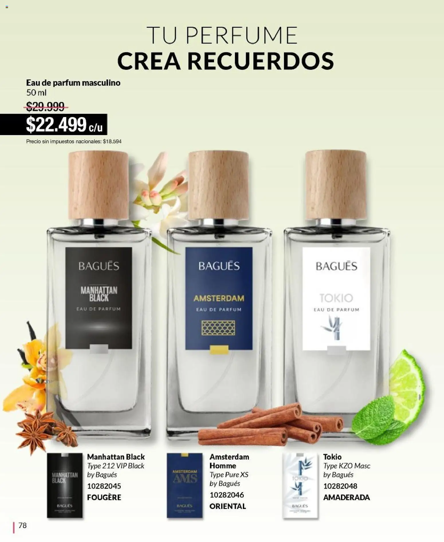 Bagués catálogo │ válido desde el 21/09/2026 | Página: 78 | Productos: Perfume, Puré