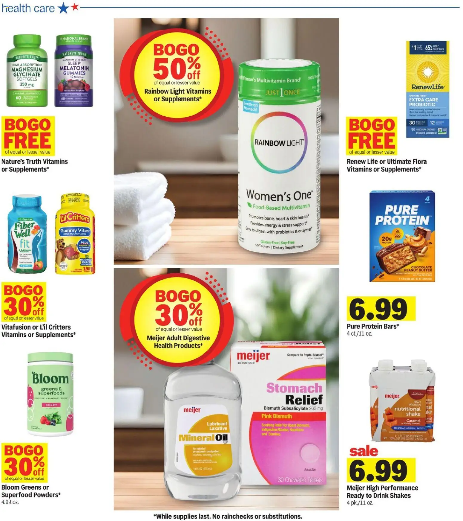 Meijer Weekly Ad - valid from 07/15/2026 | Page: 31 | Products: Magnesium, Chocolate, Protein, Peanut butter