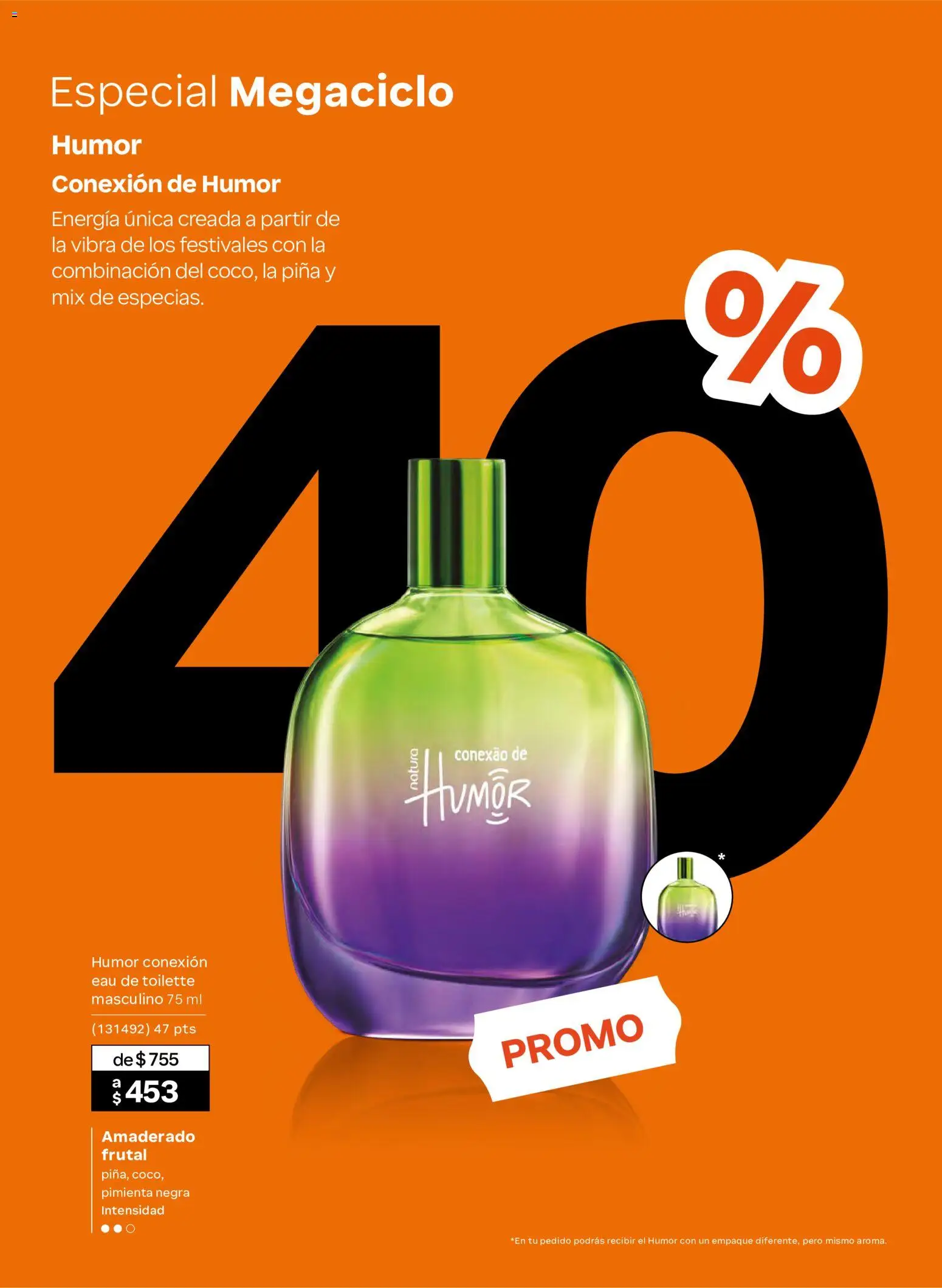 Nuevas ofertas de Natura válidas en toda la República Mexicana desde el 03/10/2026. ¡Encuentra las mejores ofertas en Natura campaña  2026! | Página: 29