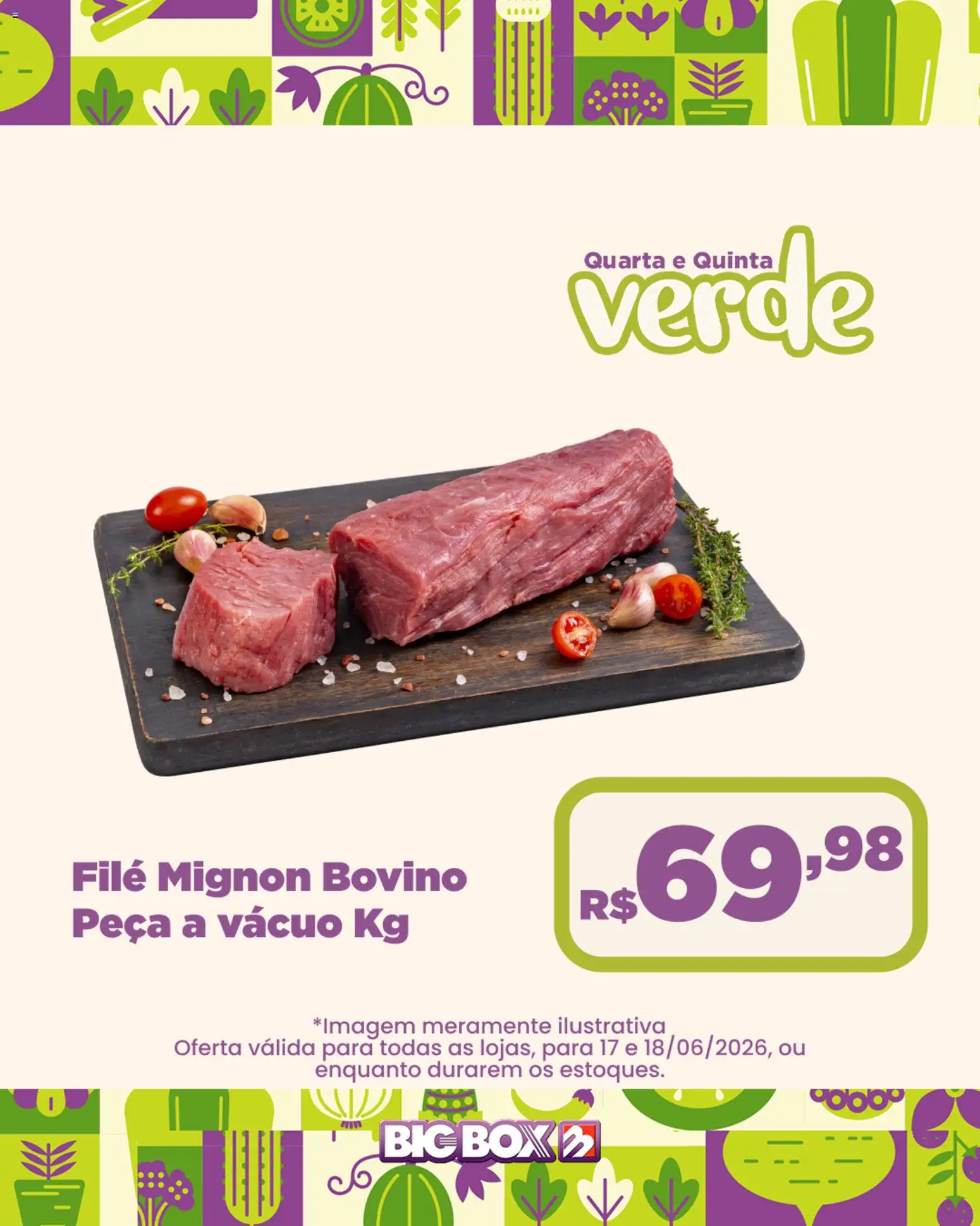 Big Box Folheto - válido de 17.06.2026 | Página: 7 | Produtos: Filé mignon