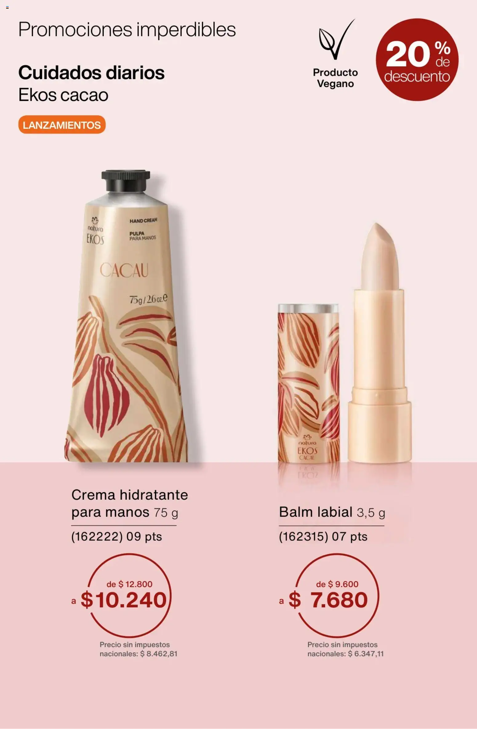 Catálogo Natura Ciclo 3 │ válido desde el 09/02/2026 | Página: 37 | Productos: Diarios, Cacao, Crema