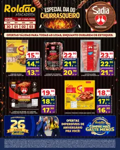 Roldão ofertas Especial Dia do Churrasqueiro - Pré-Visualização do folheto da loja Roldão, válido de 30/09/2026