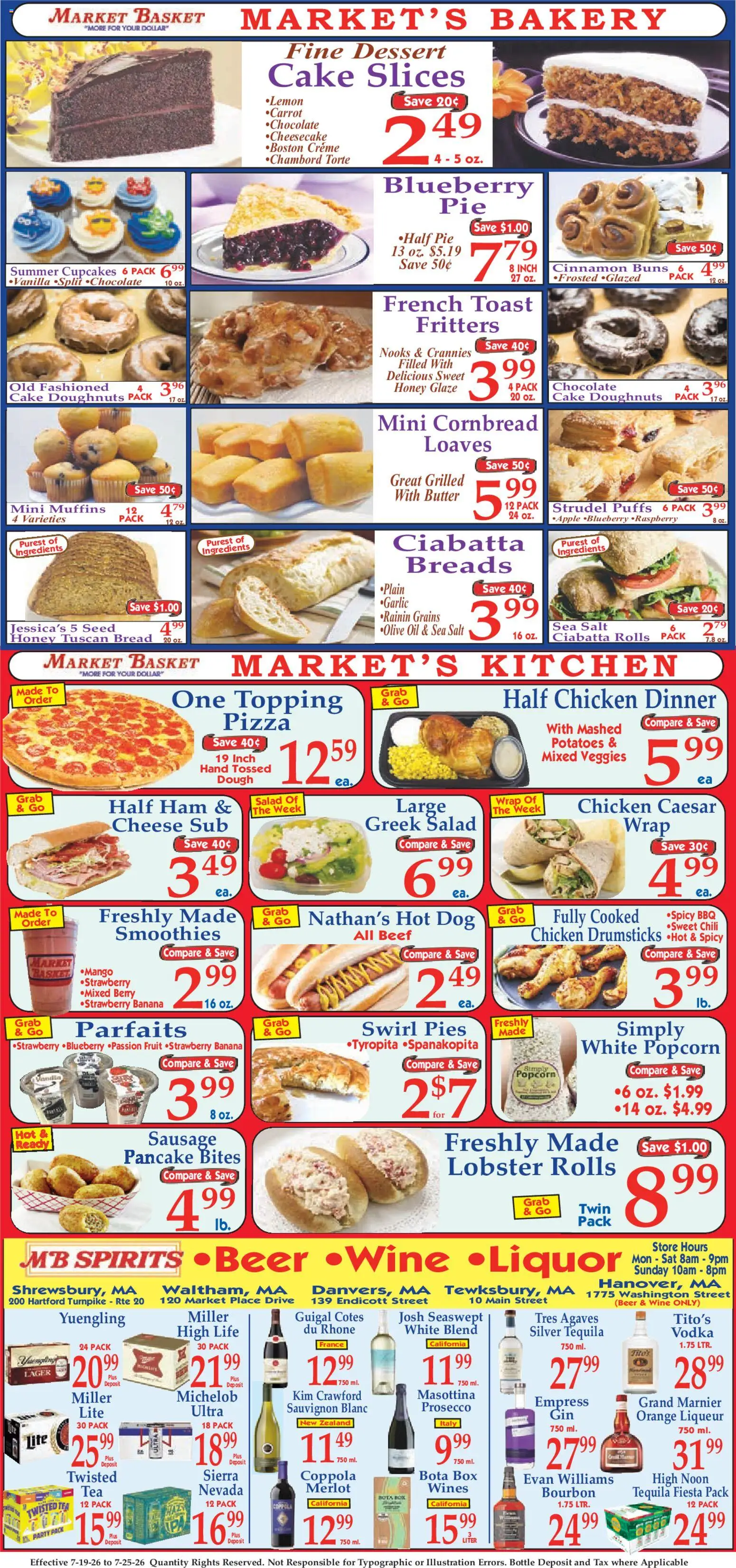 Market Basket Ad - valid from 07/19/2026 | Page: 8 | Products: Bread, Lemon, Mango, Sausage