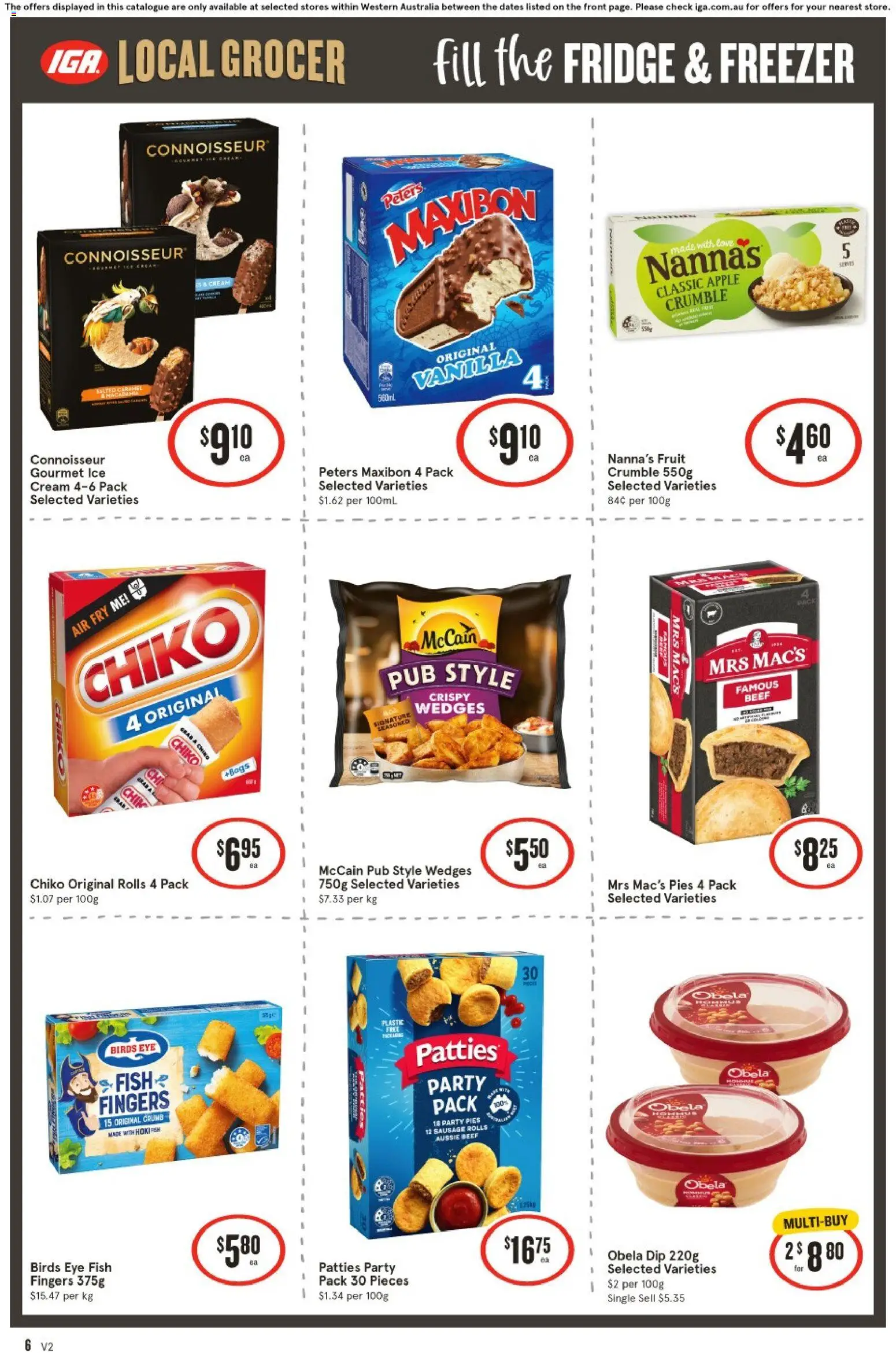 IGA catalogue - valid from 15/07/2026 | Page: 6 | Products: Dairy, Sour cream, Beef, Salt