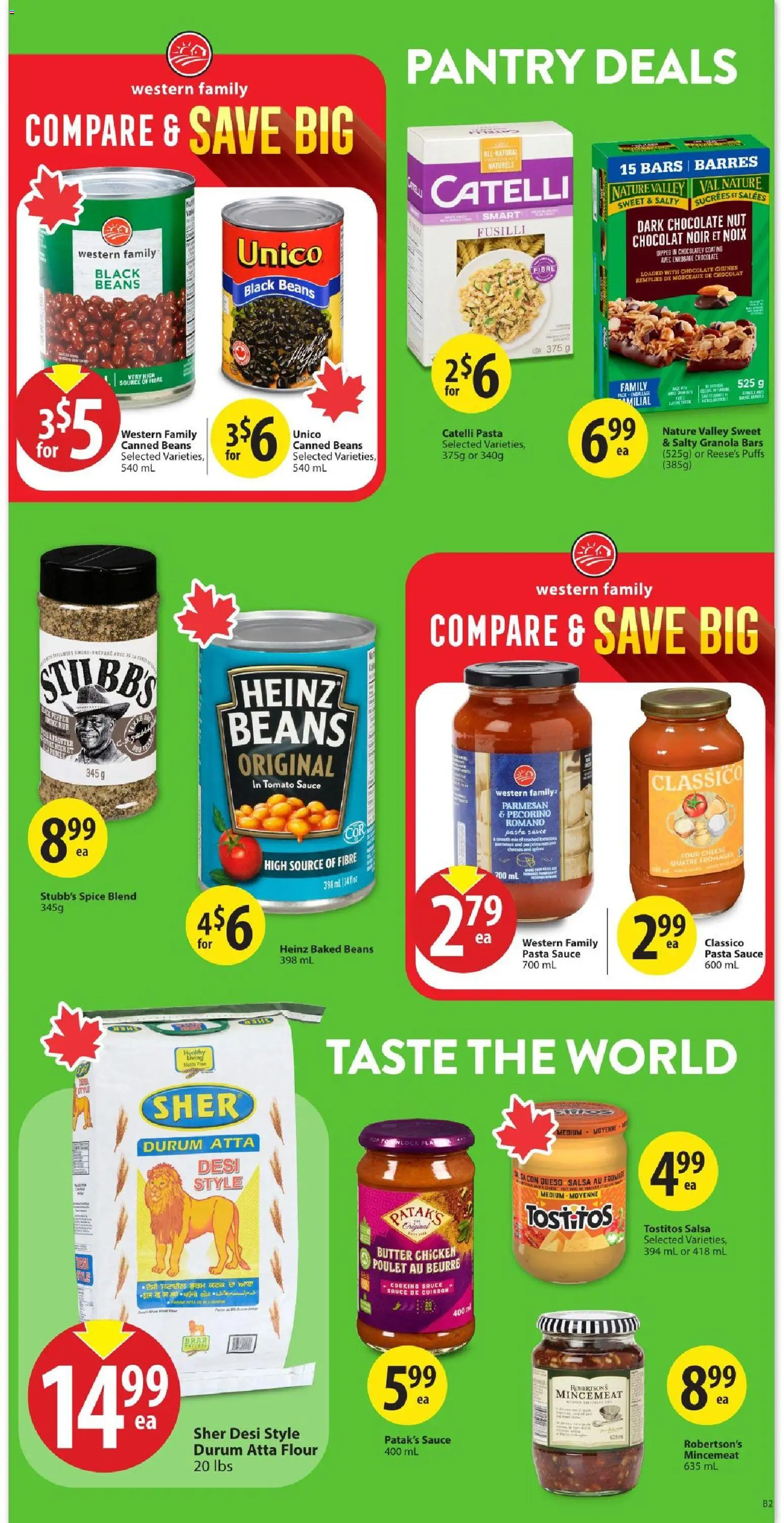 Save on foods flyer valid from Jul 23, 2026 | Page: 18 | Products: Butter, Cheese, Chocolate, Tomatoes