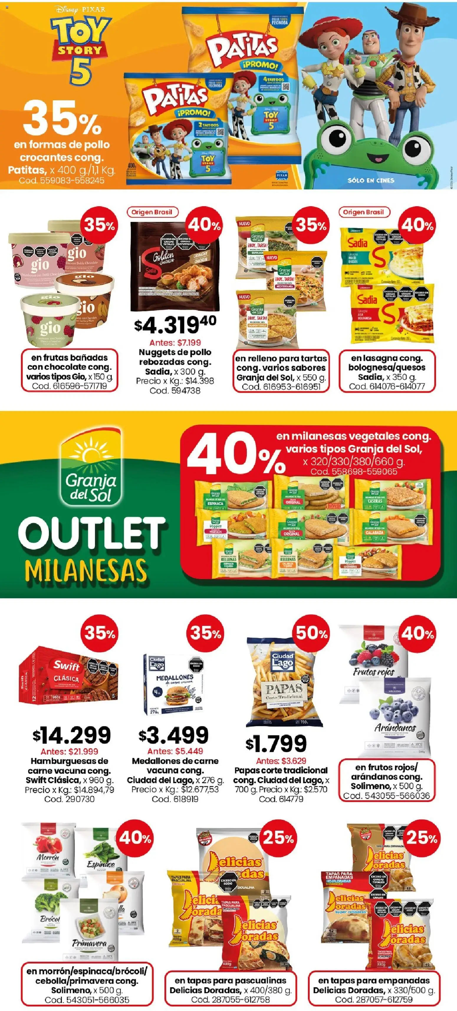 Coto - Ofertas │ válido desde el 13/07/2026 | Página: 8 | Productos: Pollo, Arándanos, Chocolate, Espinaca