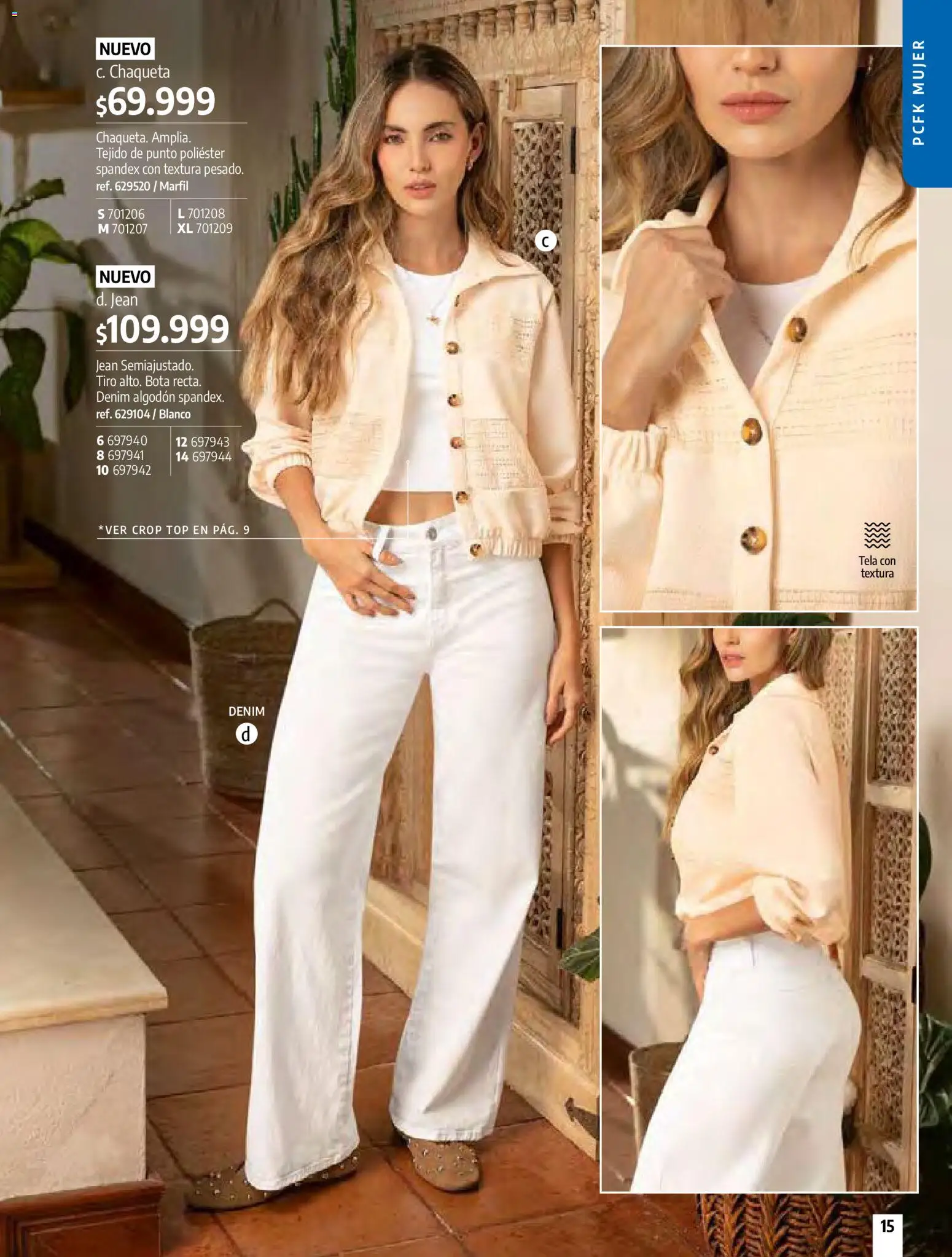 Pacifika revista - valida desde el 01.03.2026 | Página: 17 | Productos: Algodón, Jean, Top, Chaqueta
