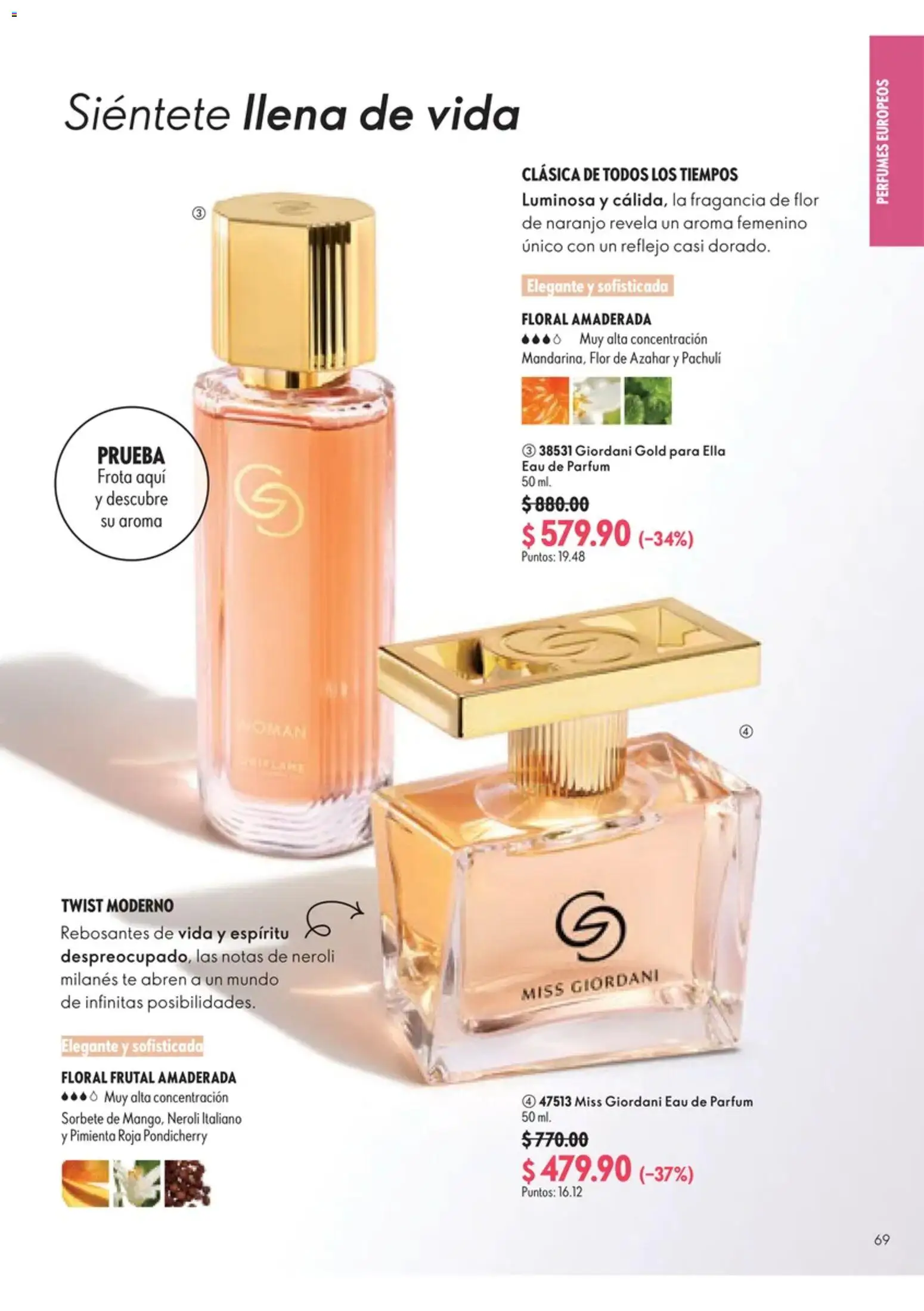 Nuevas ofertas de Oriflame válidas en toda la República Mexicana desde el 12/09/2026. ¡Encuentra las mejores ofertas en Oriflame campaña 13 2026! | Página: 69