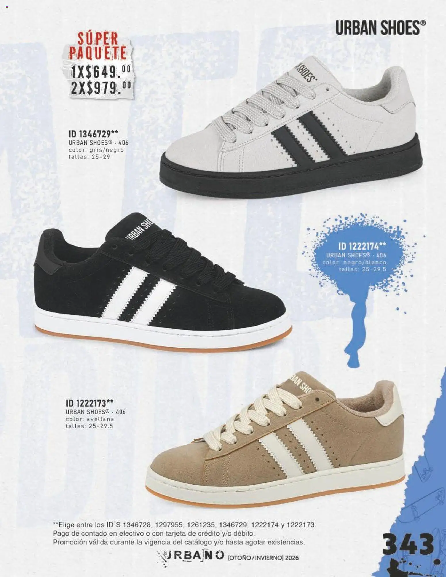 Nuevas ofertas de Price Shoes válidas en toda la República Mexicana desde el 31/07/2026. ¡Encuentra las mejores ofertas en Price Shoes catálogo Urbano! | Página: 343