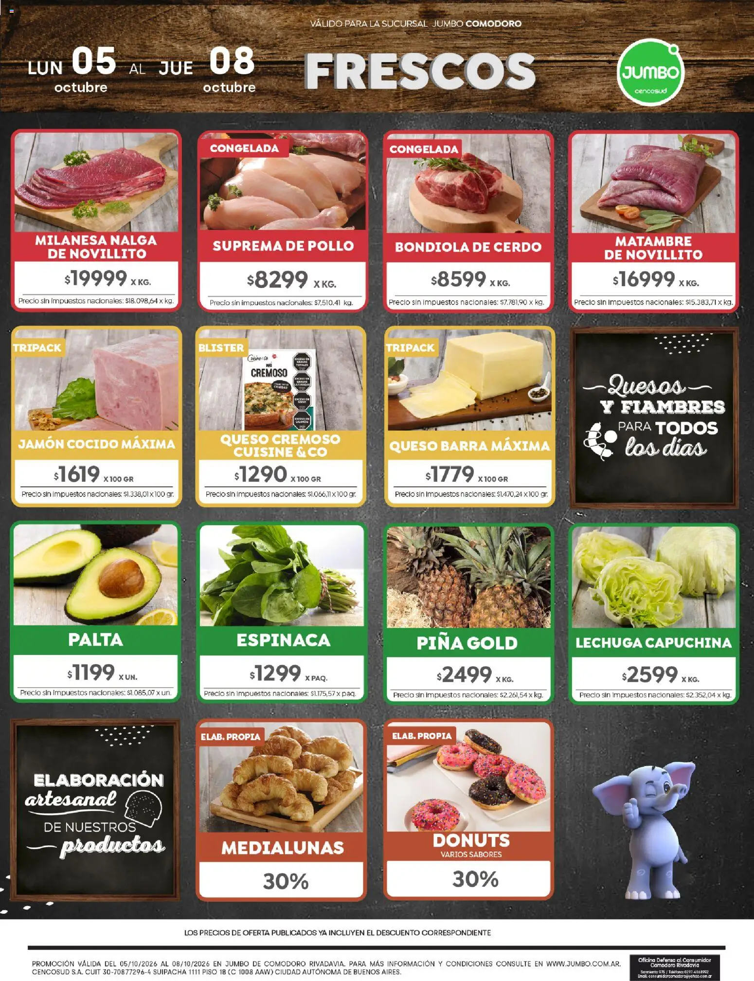 Jumbo - Ofertas | Comodoro │ válido desde el 05/10/2026 | Página: 1