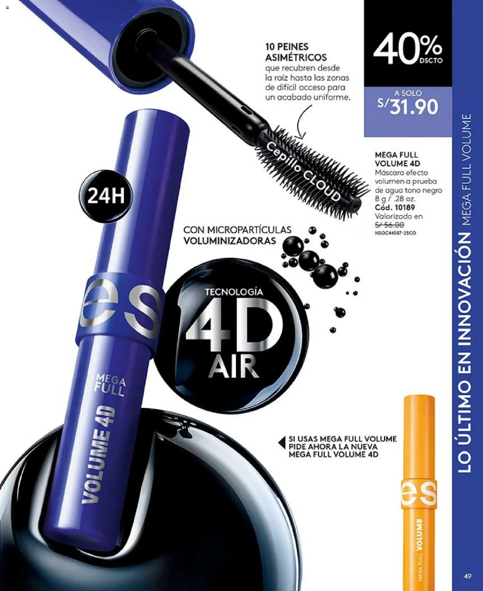 Catálogo Ésika válido desde 04/04/2026 | Página: 49 | Productos: Máscara
