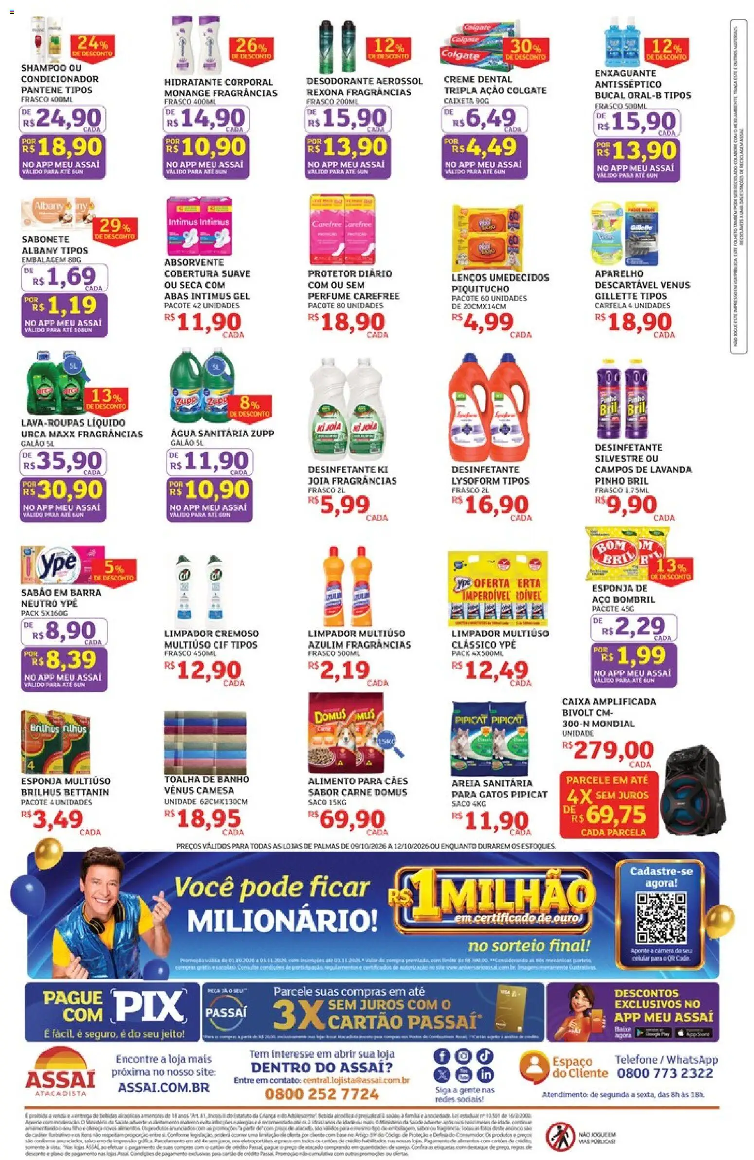Assaí Atacadista Folheto - válido de 09/10/2026 | Página: 4
