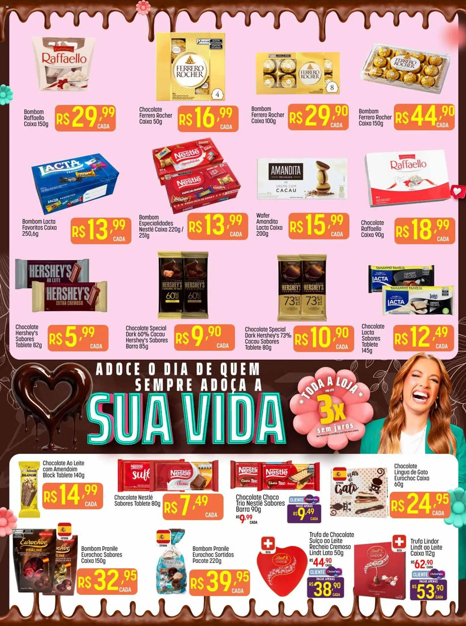 Super Muffato Folheto - válido de 01.05.2026 | Página: 3 | Produtos: Leite, Café, Ferrero Rocher, Bombom