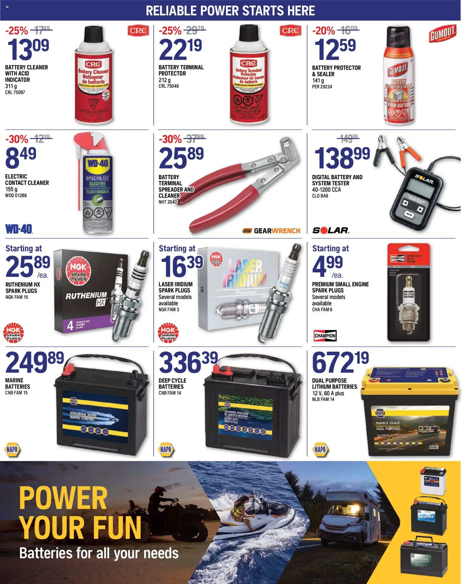 NAPA Auto Parts flyer valid from Aug 1, 2026 | Page: 4
