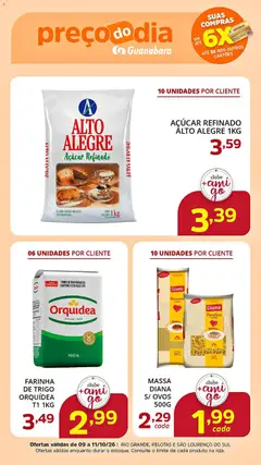 Supermercado Guanabara - Ofertas da semana - Pré-Visualização do folheto da loja Supermercado Guanabara, válido de 09/10/2026