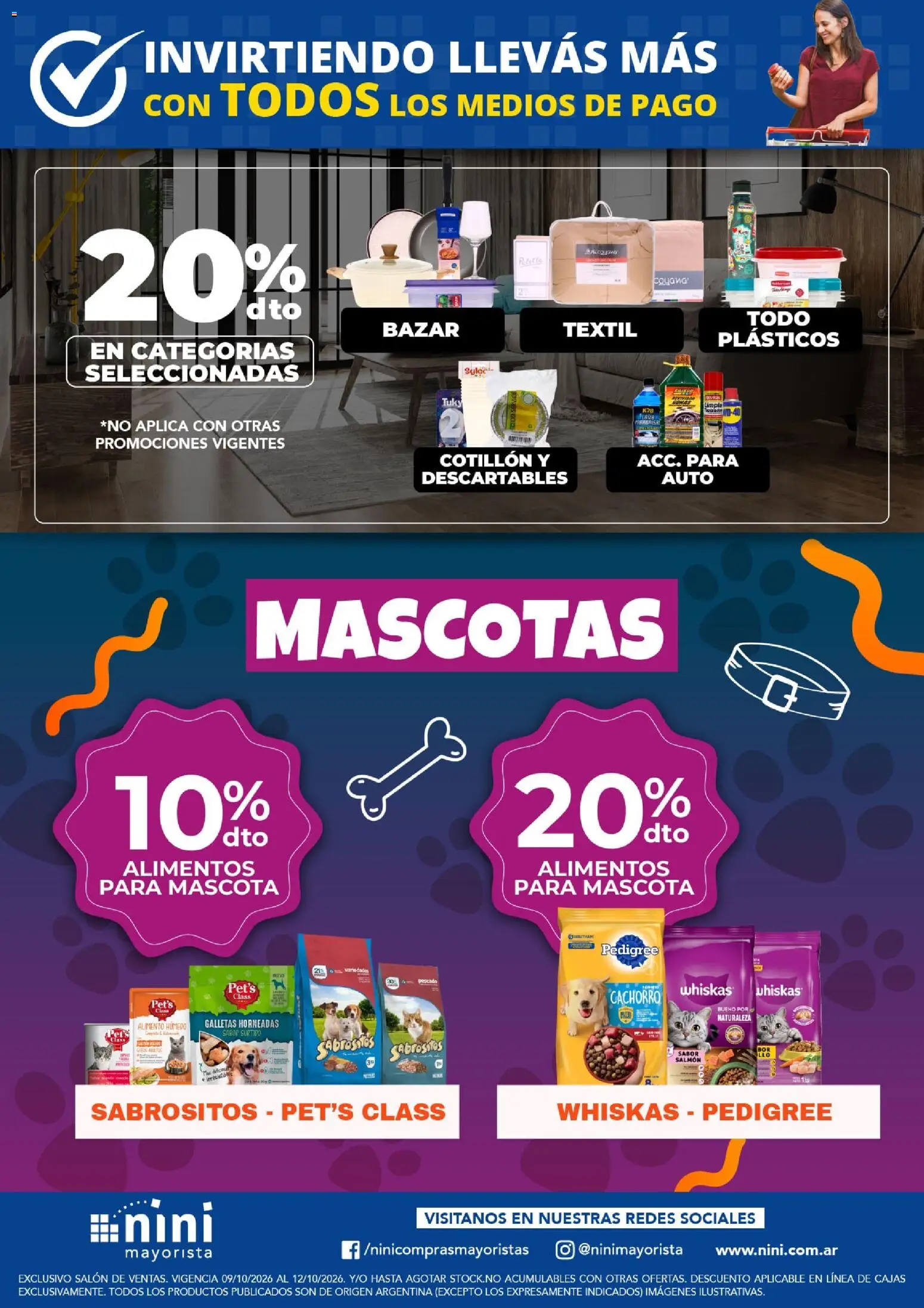 NINI Mayorista Viernes a Lunes │ válido desde el 09/10/2026 | Página: 6