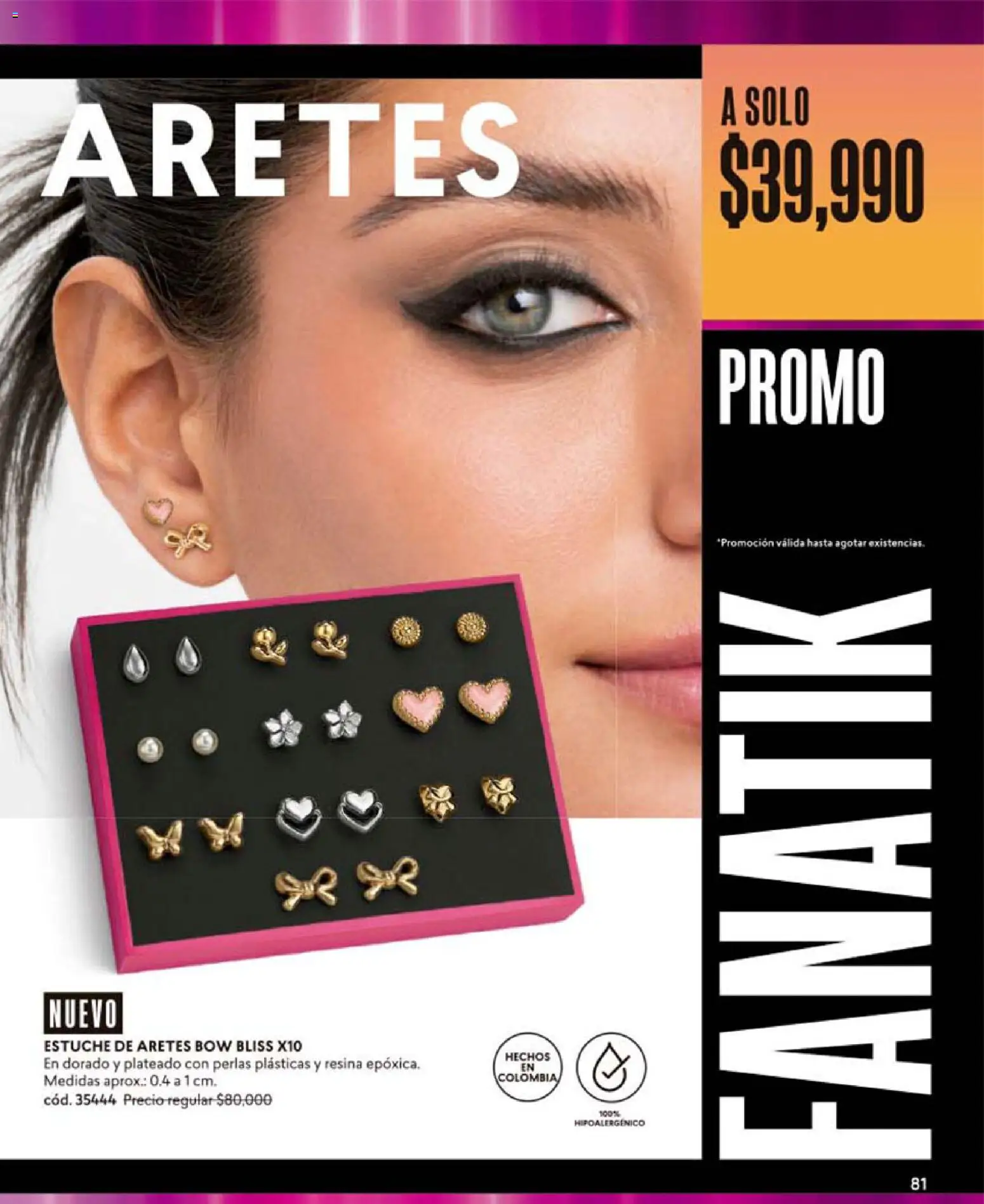 CyZone revista - valida desde el 19.05.2026 | Página: 81 | Productos: Estuche, Aretes