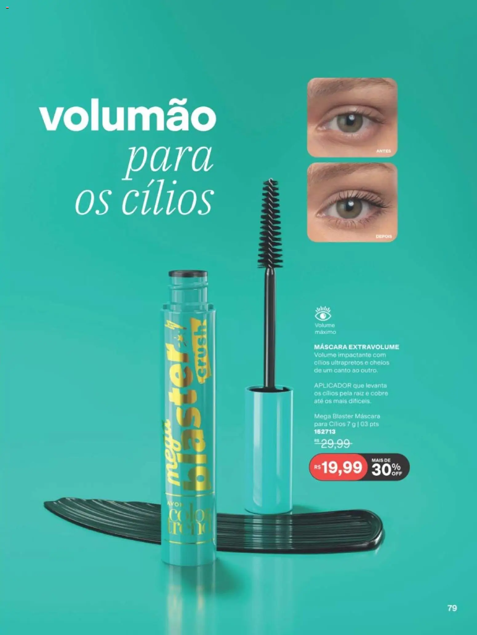 Avon Folheto - válido de 10/08/2026 | Página: 79 | Produtos: Máscara para cílios