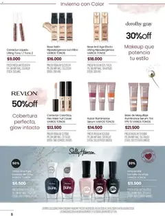 Vista previa Pigmento catálogo válido desde el 05.05.2026 | Página: 8 | Productos: Base de maquillaje, Maquillaje, Rubor, Serum