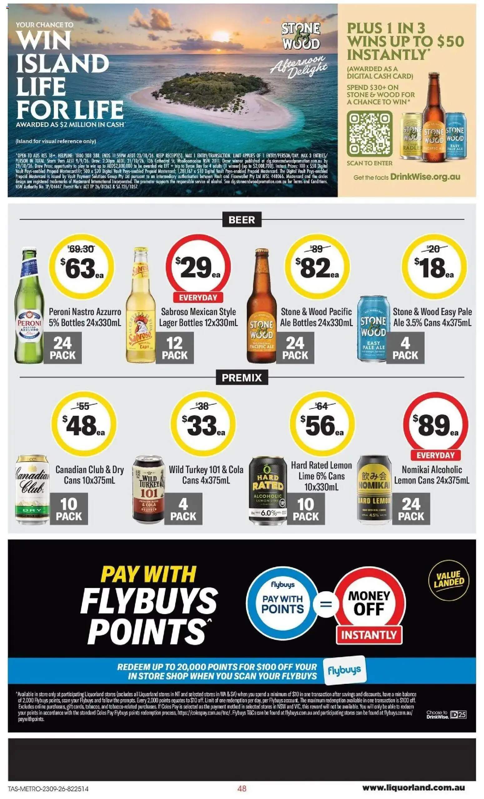 ﻿Coles catalogue valid from 23/09/2026 > Online Australia | Page: 48 | Products: Lemon, Radler, Turkey, Digital