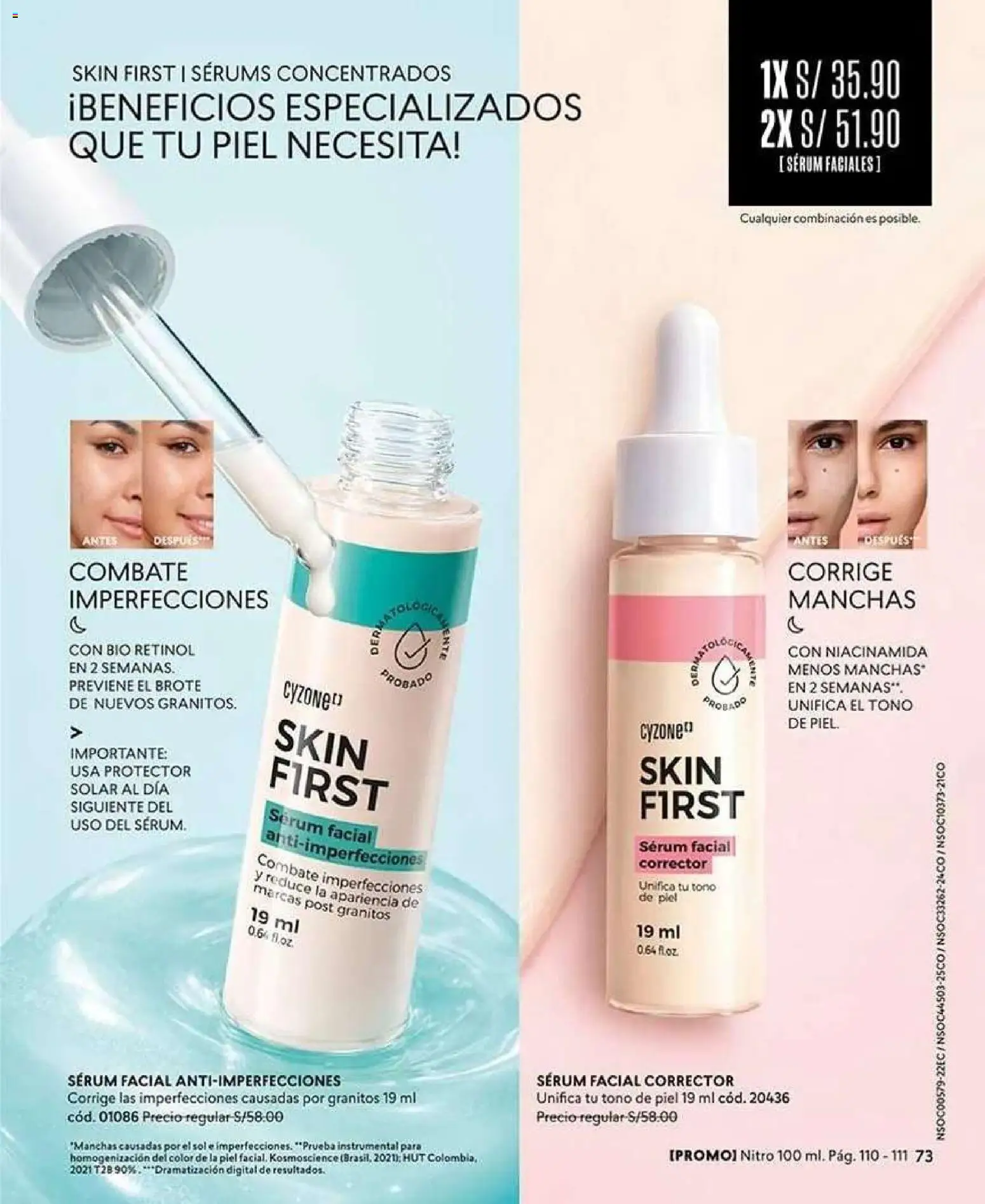 Catálogo CyZone válido desde 22/08/2026 | Página: 73 | Productos: Corrector