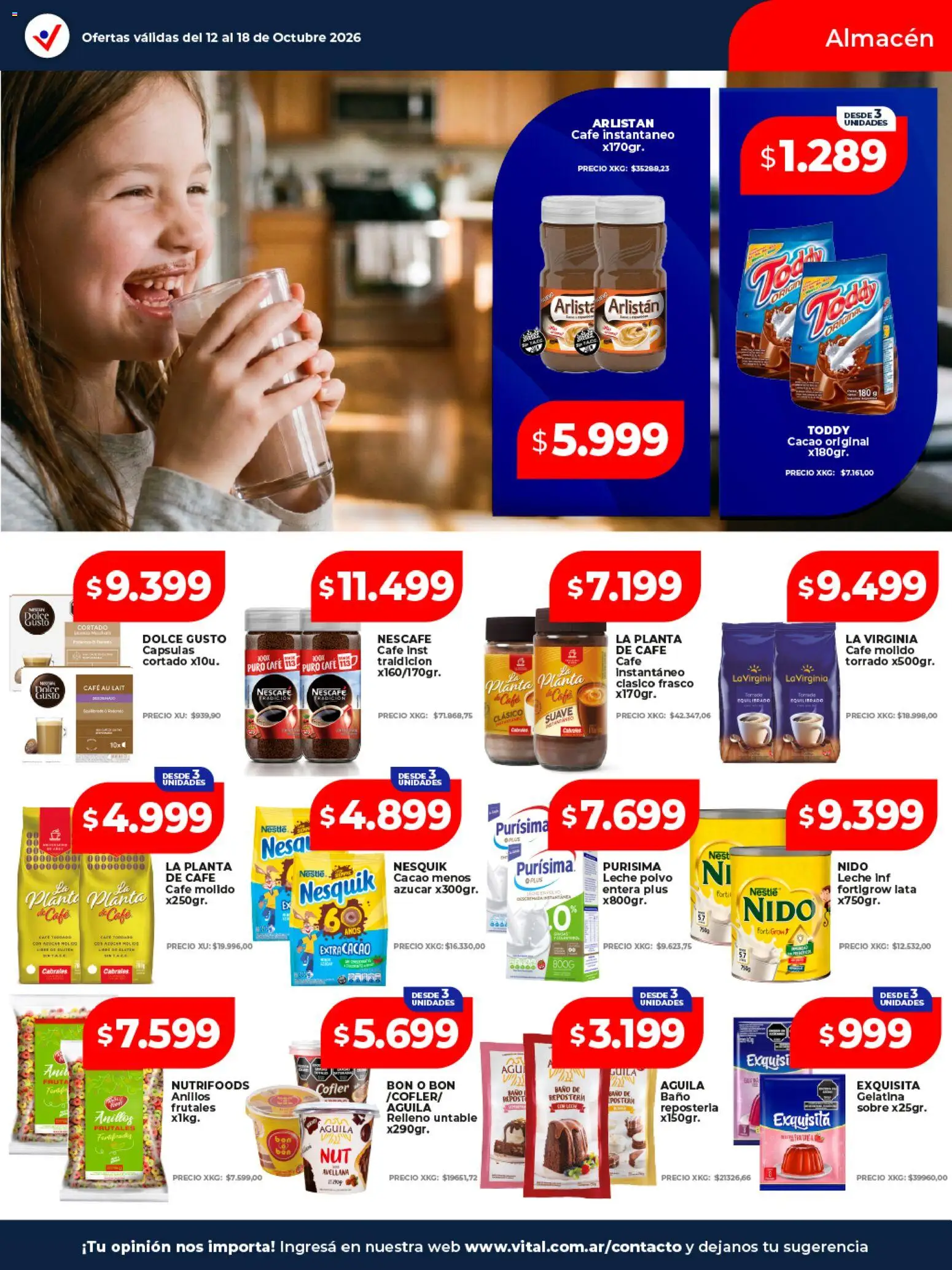Vital - Ofertas │ válido desde el 12/10/2026 | Página: 20