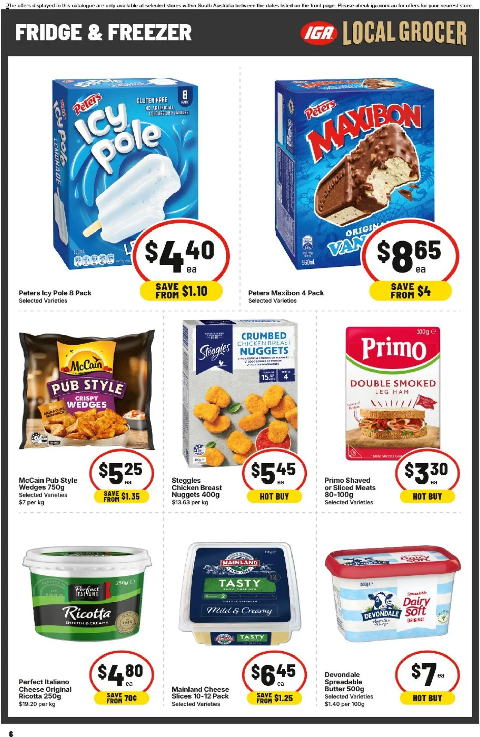 IGA catalogue - valid from 07/10/2026 | Page: 6