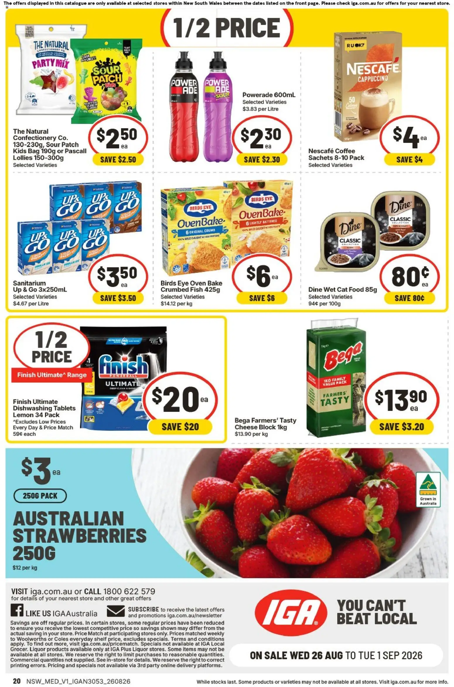 IGA catalogue - valid from 26/08/2026 | Page: 19 | Products: Food, Deodorant, Cap, Razors