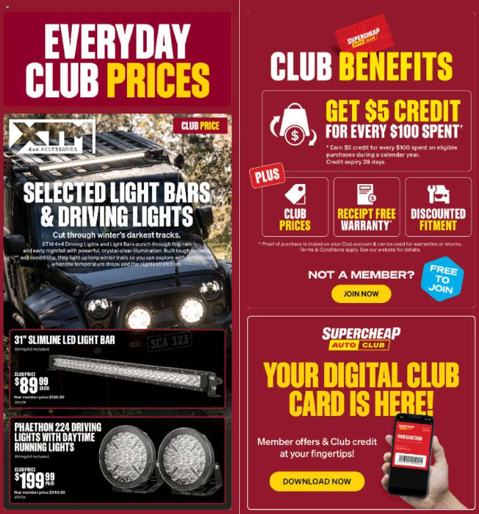 Supercheap Auto catalogue - valid from 08.05.2026 | Page: 13 | Products: Light, Accessories, Digital