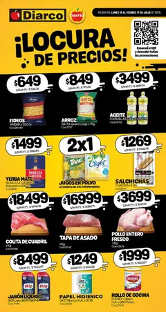 Vista previa Diarco ESPECIAL LOCURA DE PRECIOS válido desde el 13/07/2026