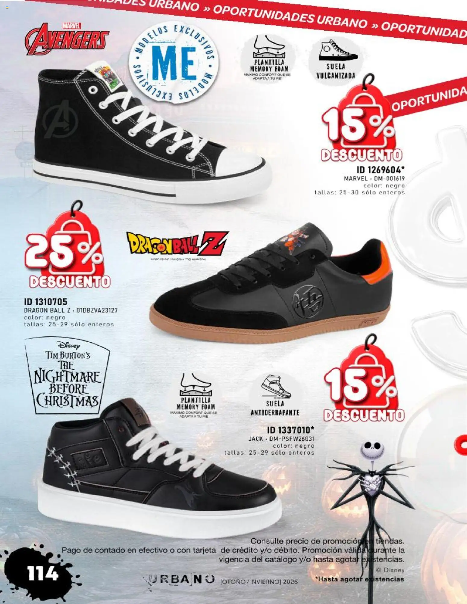 Nuevas ofertas de Price Shoes válidas en toda la República Mexicana desde el 15/10/2026. ¡Encuentra las mejores ofertas en Price Shoes catálogo Urbano! | Página: 112