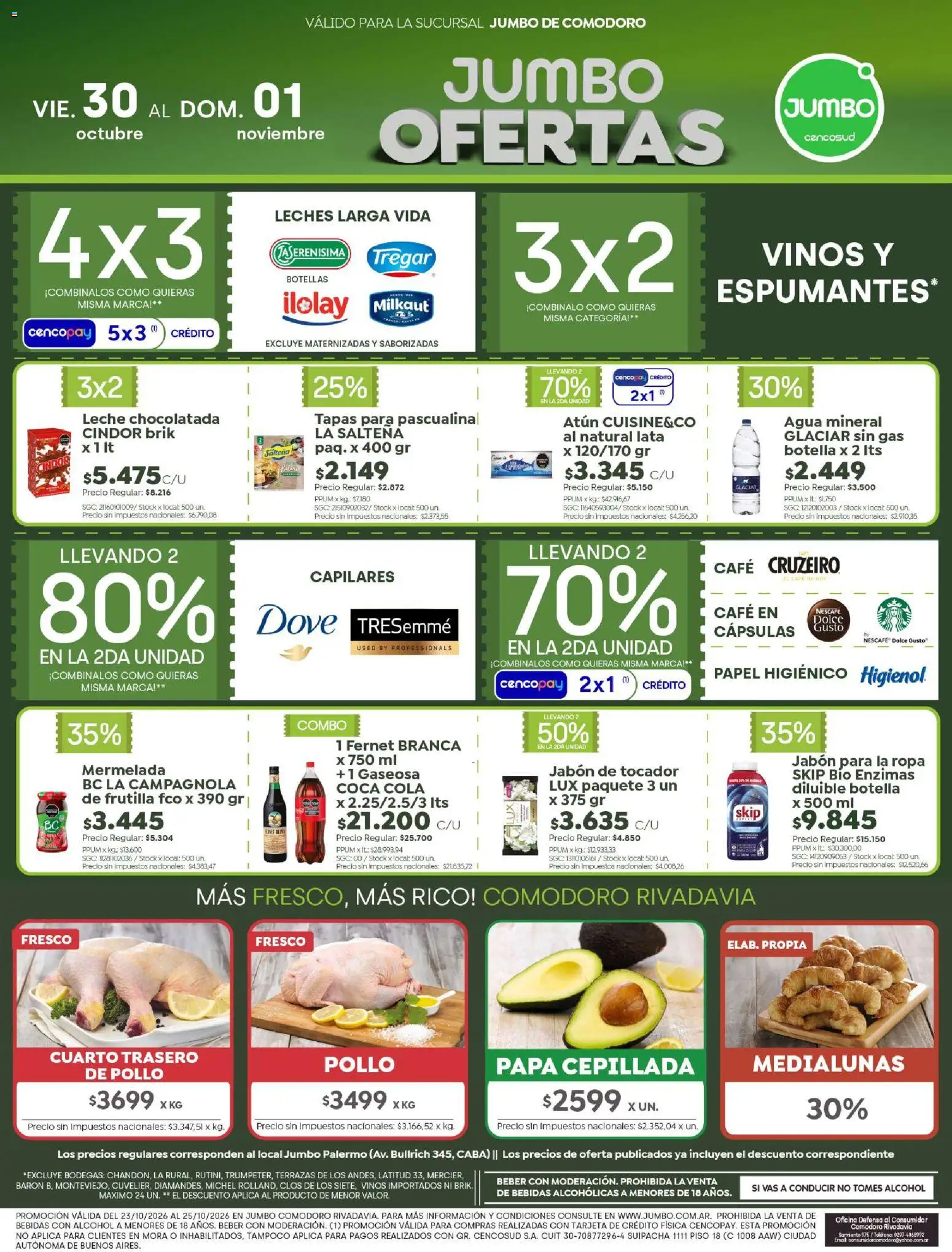 Jumbo - Ofertas | Comodoro │ válido desde el 30/10/2026 | Página: 1