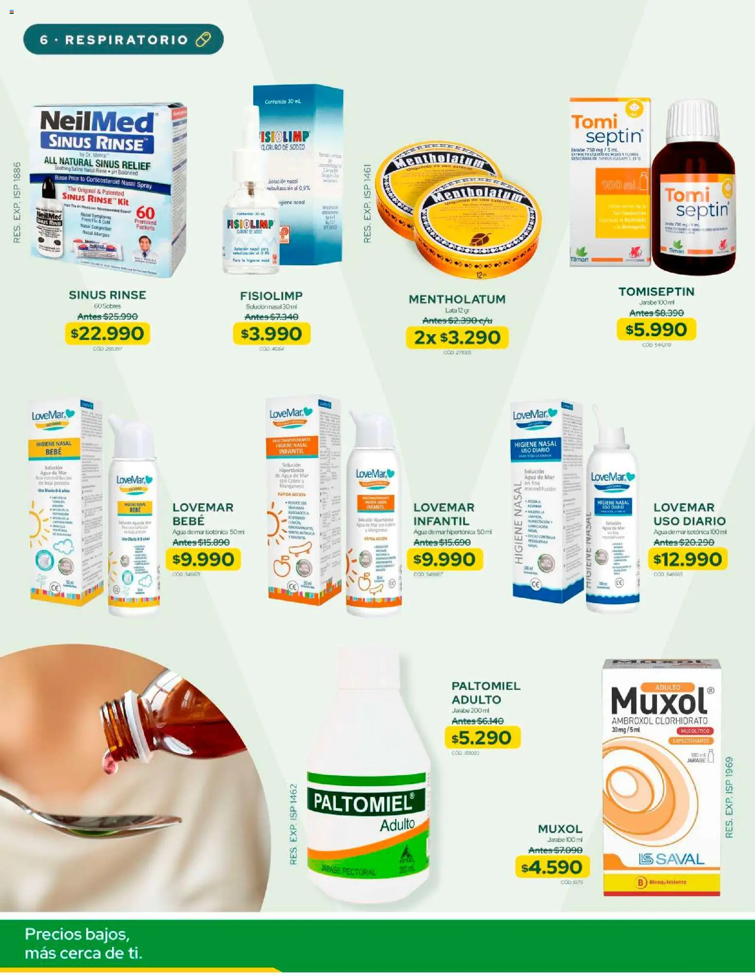 Cruz Verde Descuentos │ válido desde el 31.08.2026 | Página: 6 | Productos: Agua, Jarabe, Cobre