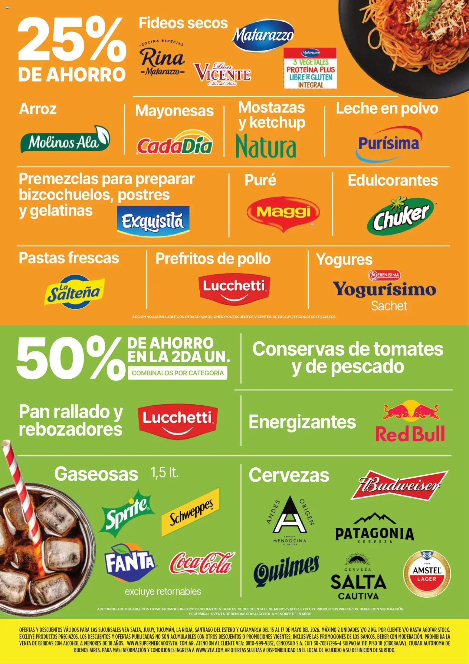 Vea ofertas │ válido desde el 15.05.2026 | Página: 3 | Productos: Pollo, Leche en polvo, Cerveza, Pan rallado