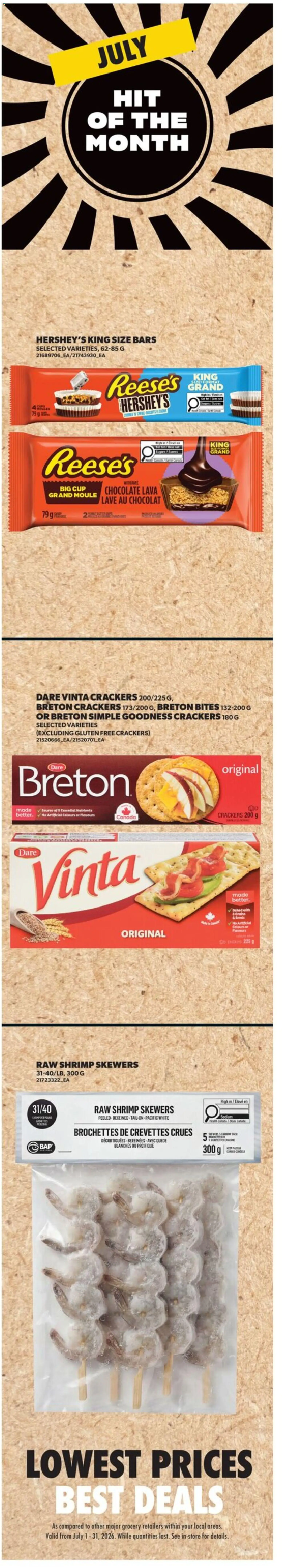 Real Canadian Superstore flyer valid from Jul 2, 2026 | Page: 7 | Products: Chocolate