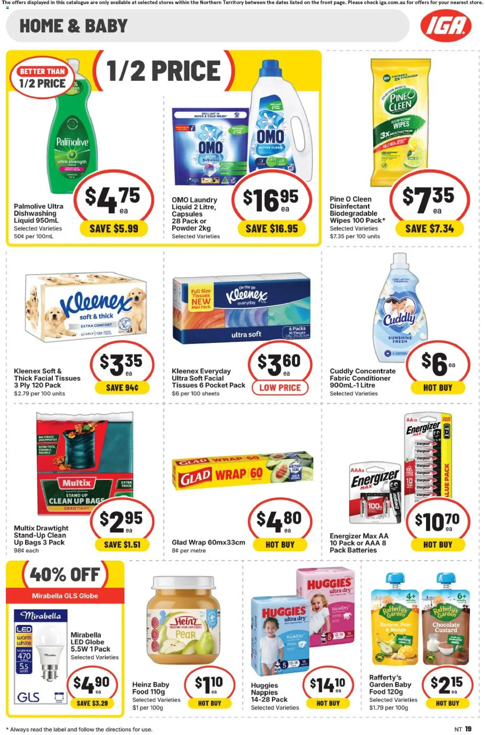 IGA catalogue - valid from 22/07/2026 | Page: 15 | Products: Conditioner, Nappies, Mango, Pear