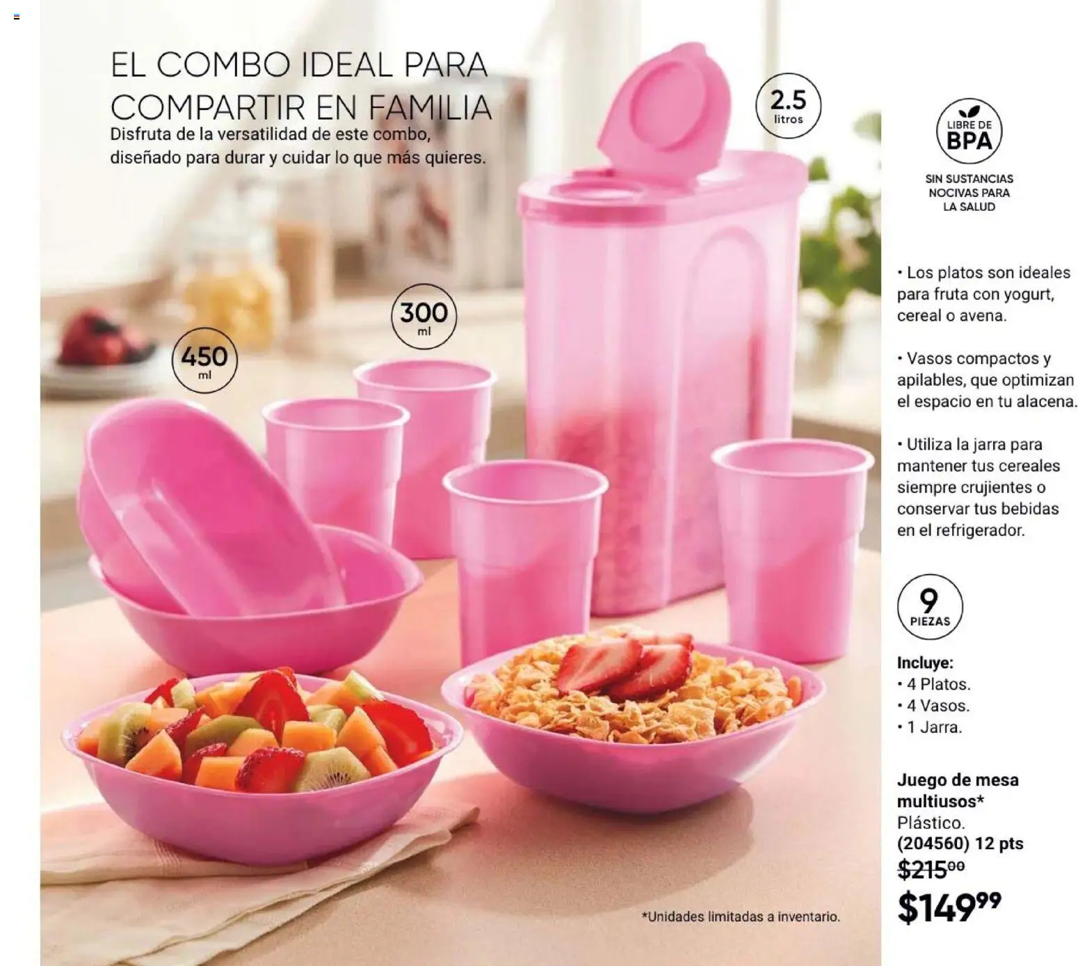 Nuevas ofertas de AVON válidas en toda la República Mexicana desde el 31/07/2026. ¡Encuentra las mejores ofertas en AVON Casa & Estilo 12 2026! | Página: 31 | Productos: Juego, Alacena, Mesa, Vasos