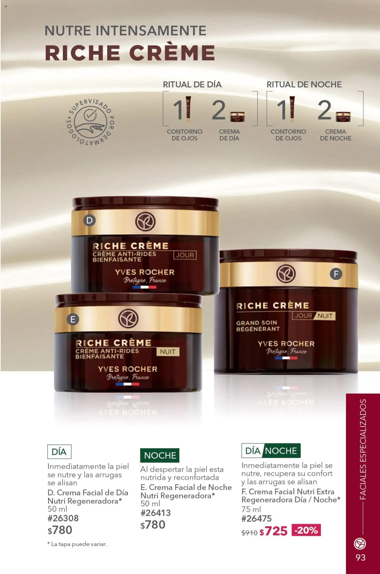 Nuevas ofertas de Yves Rocher válidas en toda la República Mexicana desde el 04/08/2026. ¡Encuentra las mejores ofertas en Yves Rocher campaña 11 2026! | Página: 97 | Productos: Crema, Contorno