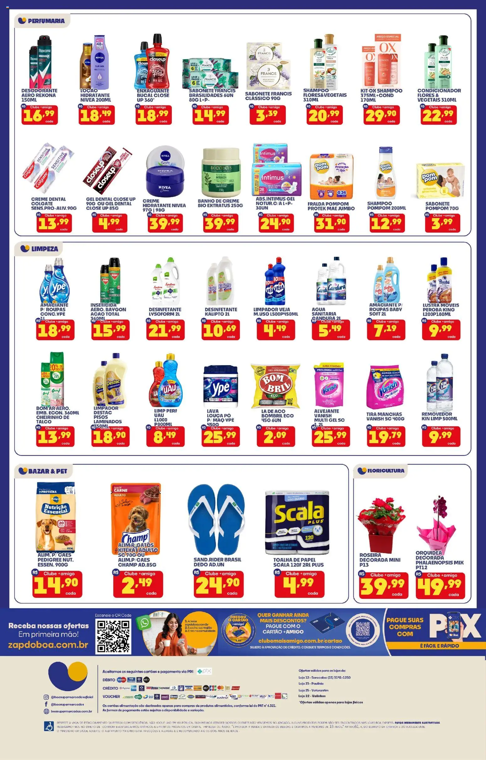 Boa Supermercados Folheto - válido de 12.06.2026 | Página: 4 | Produtos: Talco, Lustra móveis, Áudio, Amaciante
