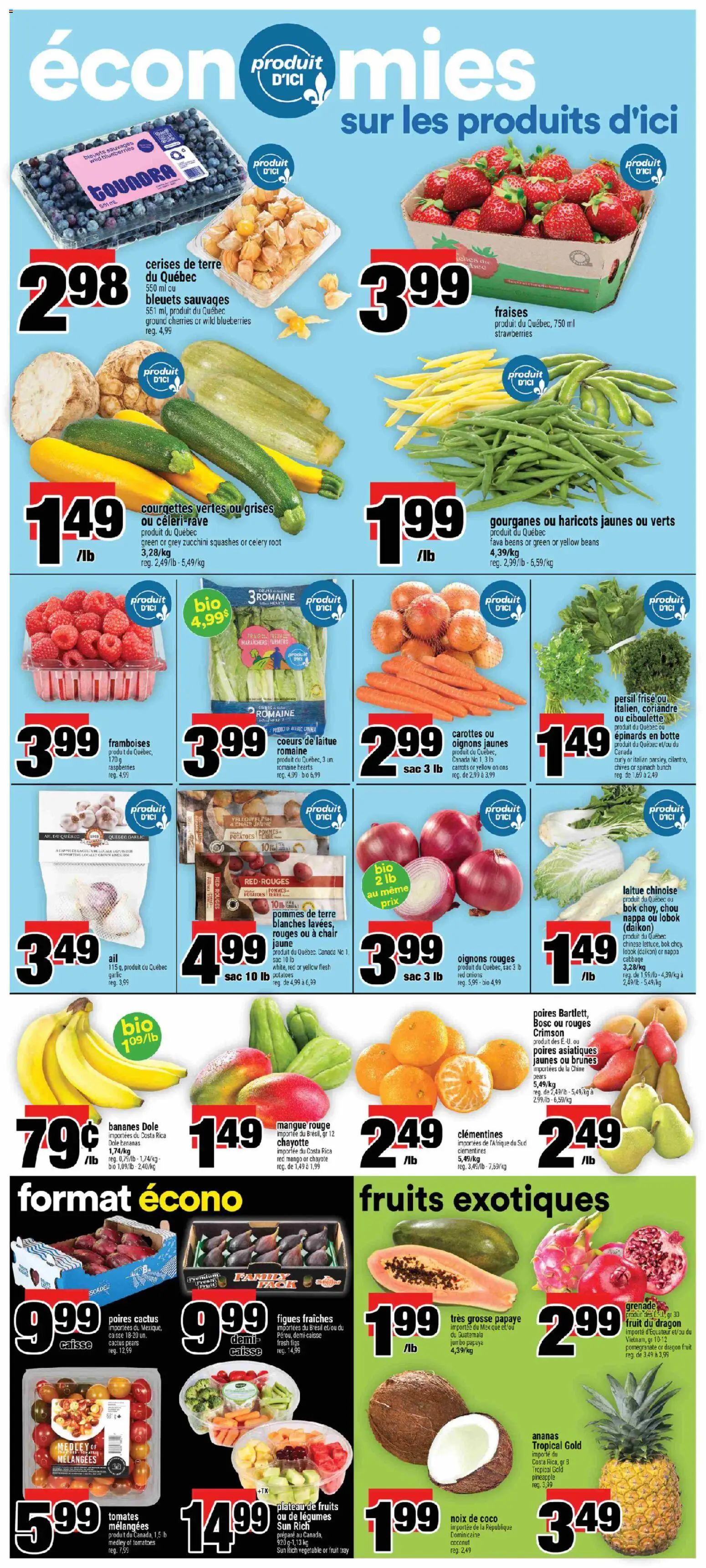 Super C flyer valid from Sep 3, 2026 | Page: 7 | Products: Fruit, Blueberries, Celery, Bananas