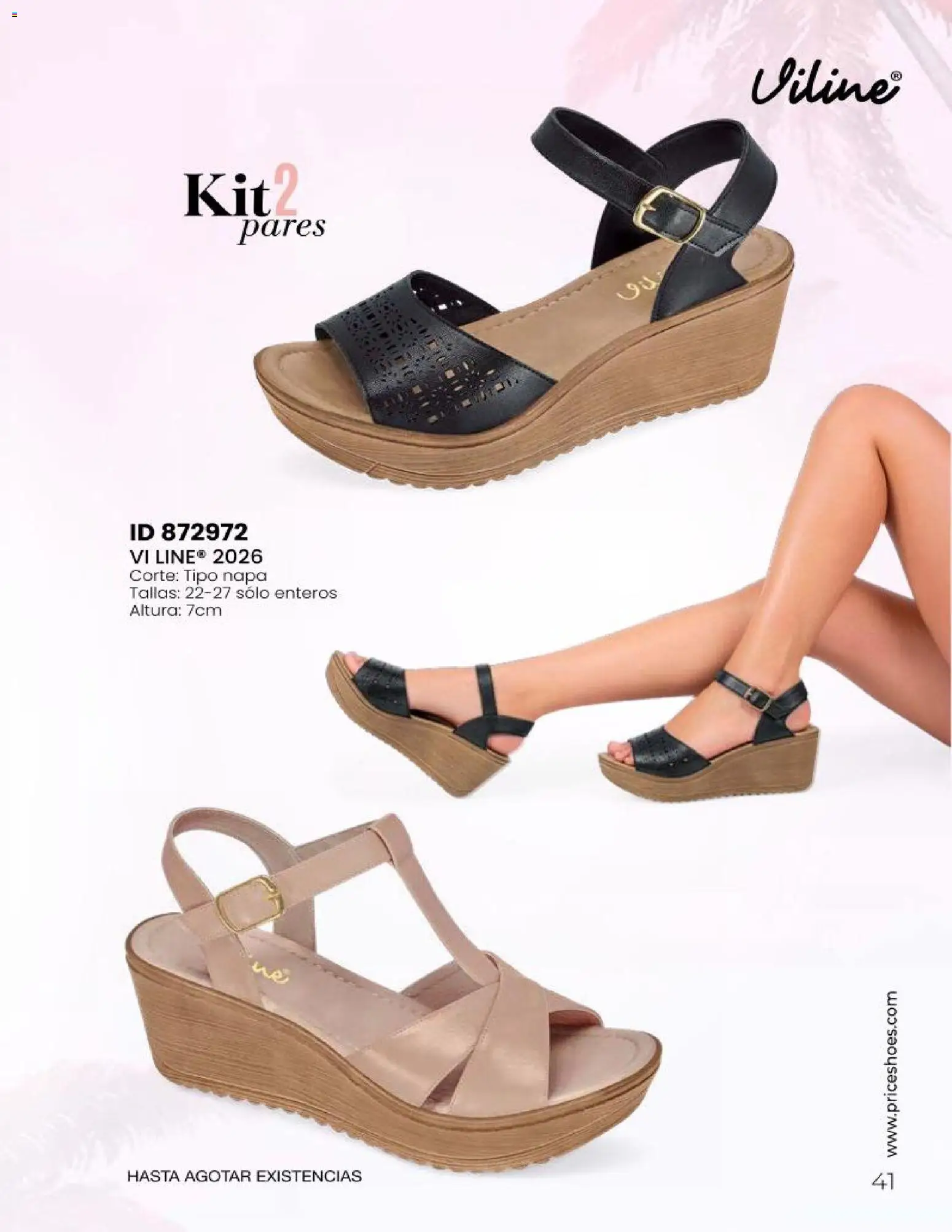 Nuevas ofertas de Price Shoes válidas en toda la República Mexicana desde el 23.04.2026. ¡Encuentra las mejores ofertas en Price Shoes catálogo Sandalias Kits! | Página: 41