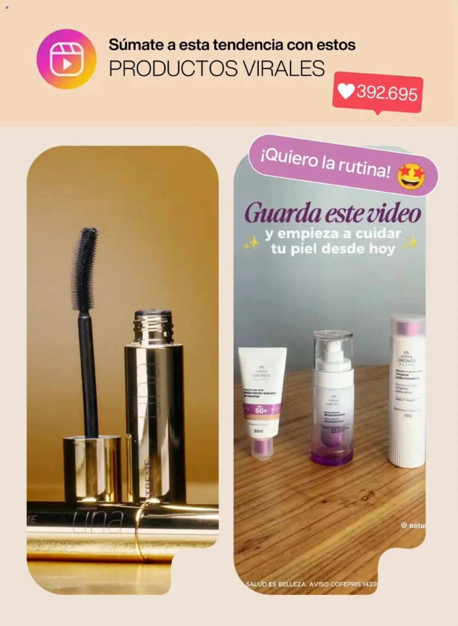 Nuevas ofertas de Natura válidas en toda la República Mexicana desde el 10/07/2026. ¡Encuentra las mejores ofertas en Natura campaña 11 2026! | Página: 6 | Productos: Video